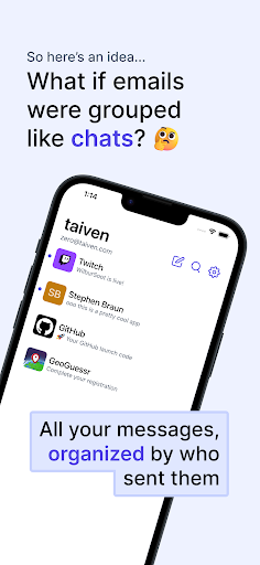 Android application Taiven screenshort