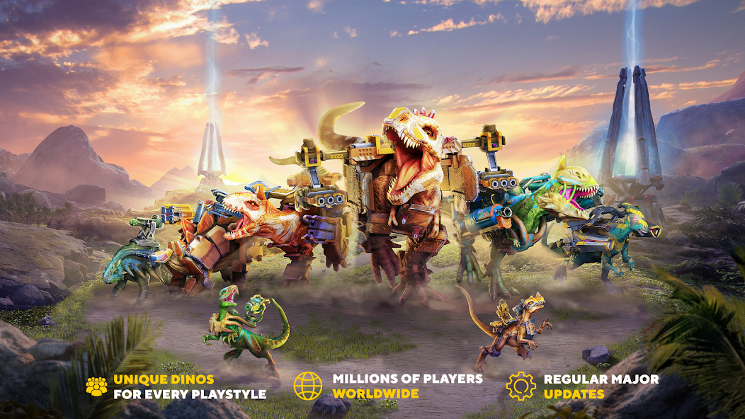 Dino Squad: Battle Mission 🕹️ Jogue no Jogos123
