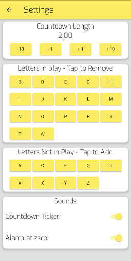 GamePal Random Letter and Timer