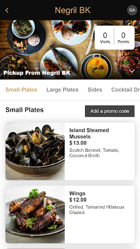 Negril Restaurants Screen 2