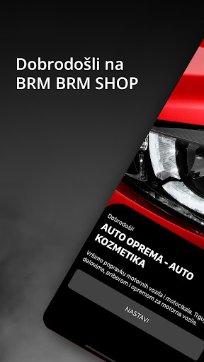 Android application Brm Brm shop screenshort