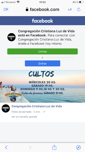 Iglesia Cristiana Luz de Vida Screenshot 2 - AppWisp.com