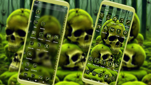 Swamp Skull Green Theme Screen 3