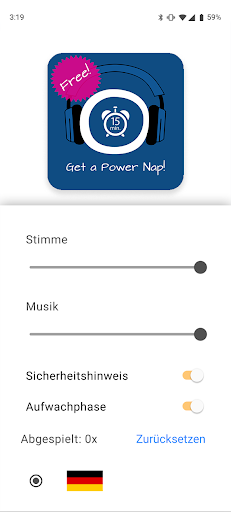 Get A Power Nap! Hypnose Screen 2