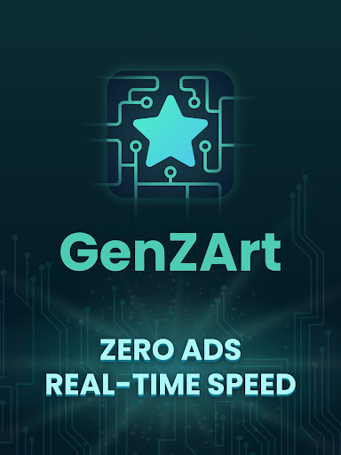 Screenshot of GenZArt: Fast AI Art Generator