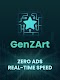 screenshot of GenZArt: Fast AI Art Generator