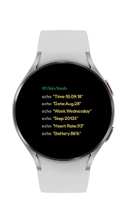 Program code watch face