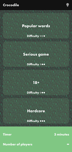 Android application Crocodile screenshort