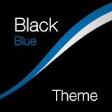 Black - Blue Theme for Xperia icon