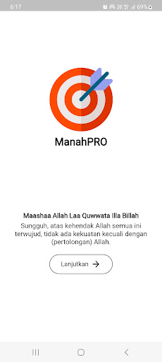 Android application ManahPro screenshort