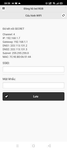 Led Matrix Full P5 Đồng hồ số Screen 2