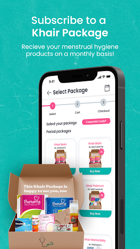 Khair- Healthcare for Women Screen 3