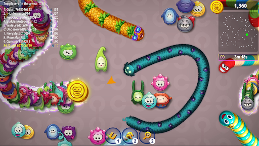 Worms Zone .io - Hungry Snake - Action - games