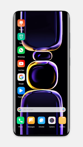 Android application Redmi K60 theme for launcher screenshort