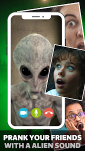 Alien für Videoanrufe