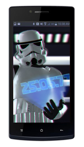 Android application Stormtrooper live wallpaper screenshort
