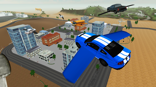 Flying Car Driving Simulator  screenshots 1