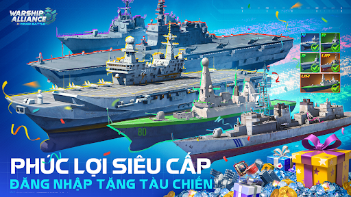 Warship Alliance: Triad Battle Mod Free Premium