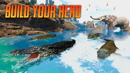 Android application The Crocodile Animal Simulator screenshort