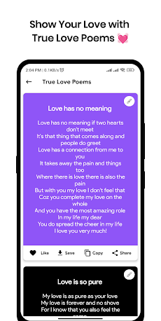 Love Poems - Romantic Messagesのおすすめ画像3