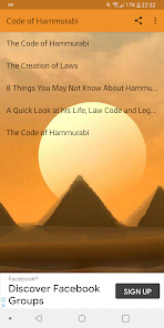 Imágen 2 Code of Hammurabi android