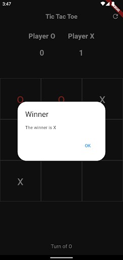 Tic Tac Toe Screen 3