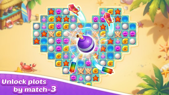 لعبه Merge Legend – Atlantis Mermaid مهكرة للاندرويد APK 2025 3