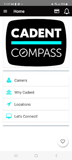 Android application Cadent Compass screenshort