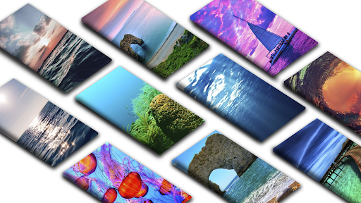 Android application Ocean Wallpaper Backgrounds screenshort