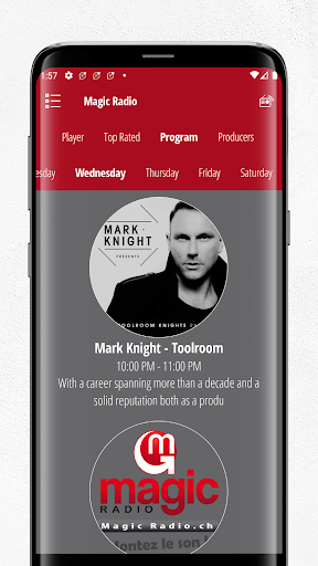 Magic Radio .ch Screen 3