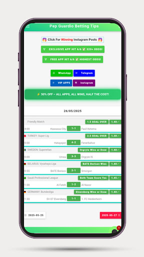 Betting Tips - Pep Guardio screenshot 18