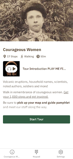 Android application Purewa Walking Tours screenshort