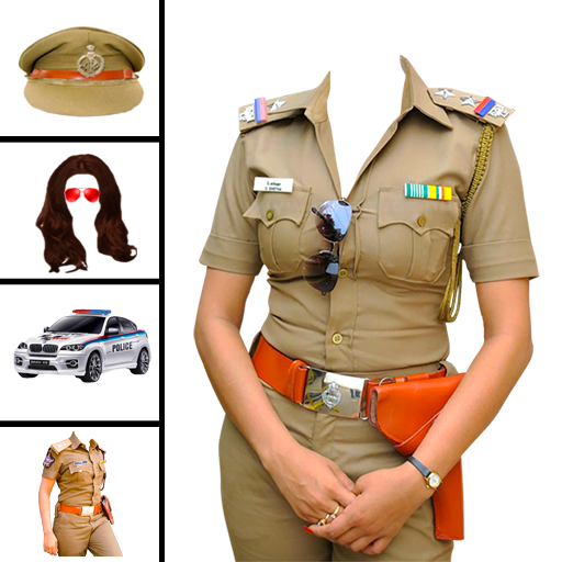 Women police suit photo editor 1.0.45 Icon