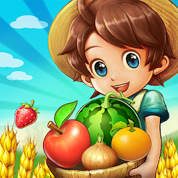 「可以收到真菜的農場類遊戲：瘋種菜 (Real Farm)」圖示圖片