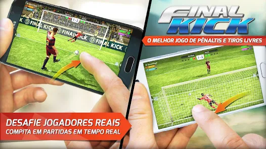 Final Kick: Futebol online – Apps no Google Play