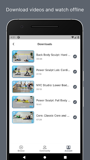 Physique 57 On Demand Screenshot 2 - AppWisp.com