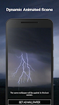 screenshot of Thunderstorm Live Wallpaper