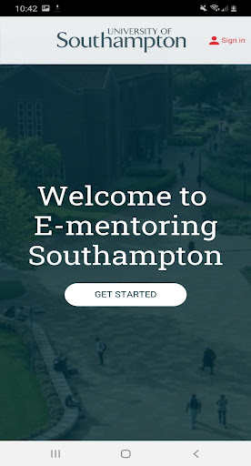 E-mentoring Southampton Screen 2