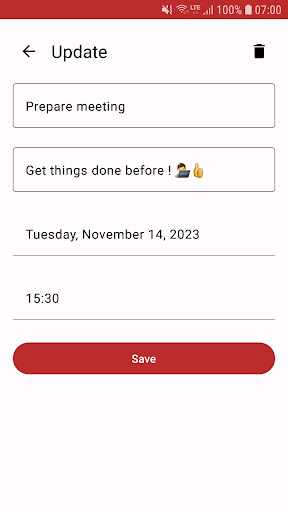 Easy Reminder Screenshot