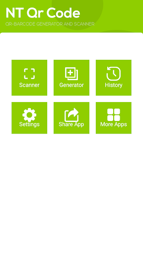 Android application NT Qr Code screenshort