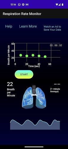 Respiratory Rate Monitorのおすすめ画像1