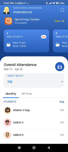 Android application Campus Cloud screenshort
