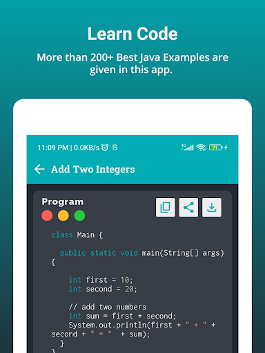 Java Programs Screenshot