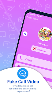 fake call with Princess