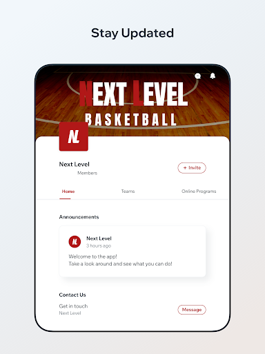 Screenshot of Next Level Basketball