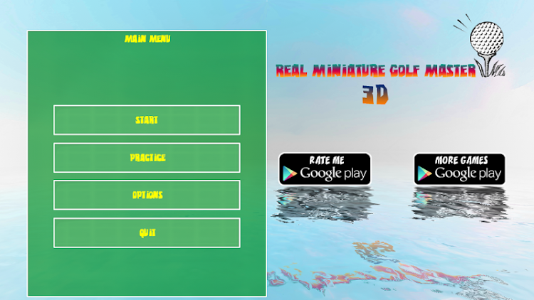 Real Miniature Golf Master 3D - 1.0 - (Android)