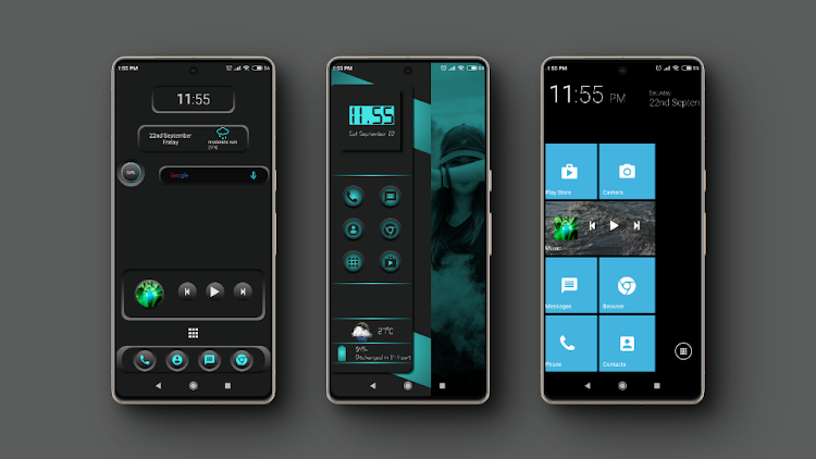 Remix 4 Theme for KLWP - 1.0 - (Android)
