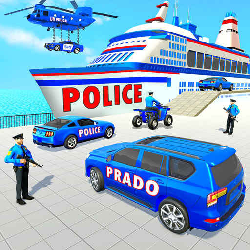 Police Prado Transport Truck screenshots 2