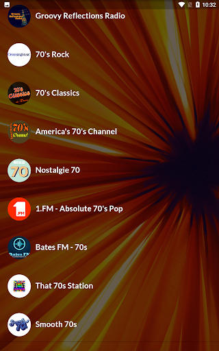 Live Radio 70s Screen 2