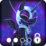 MLP Pony Princess Celestia Rainbow Shy App Lock icon